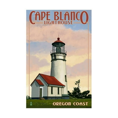 Cape Blanco Lighthouse - Oregon Coast Print Wall Art By Lantern