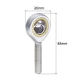 thumbnail image 2 of Roulement d'Extrémité de Tige Uxcell, Roulement d'Articulation Auto-Lubrifié, Connecteur de Filetage Mâle Main Droite 6 mm, 2 of 6