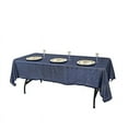 thumbnail image 5 of BalsaCircle 60" x 102" Sequin Rectangular Tablecloth Navy Blue, 5 of 8