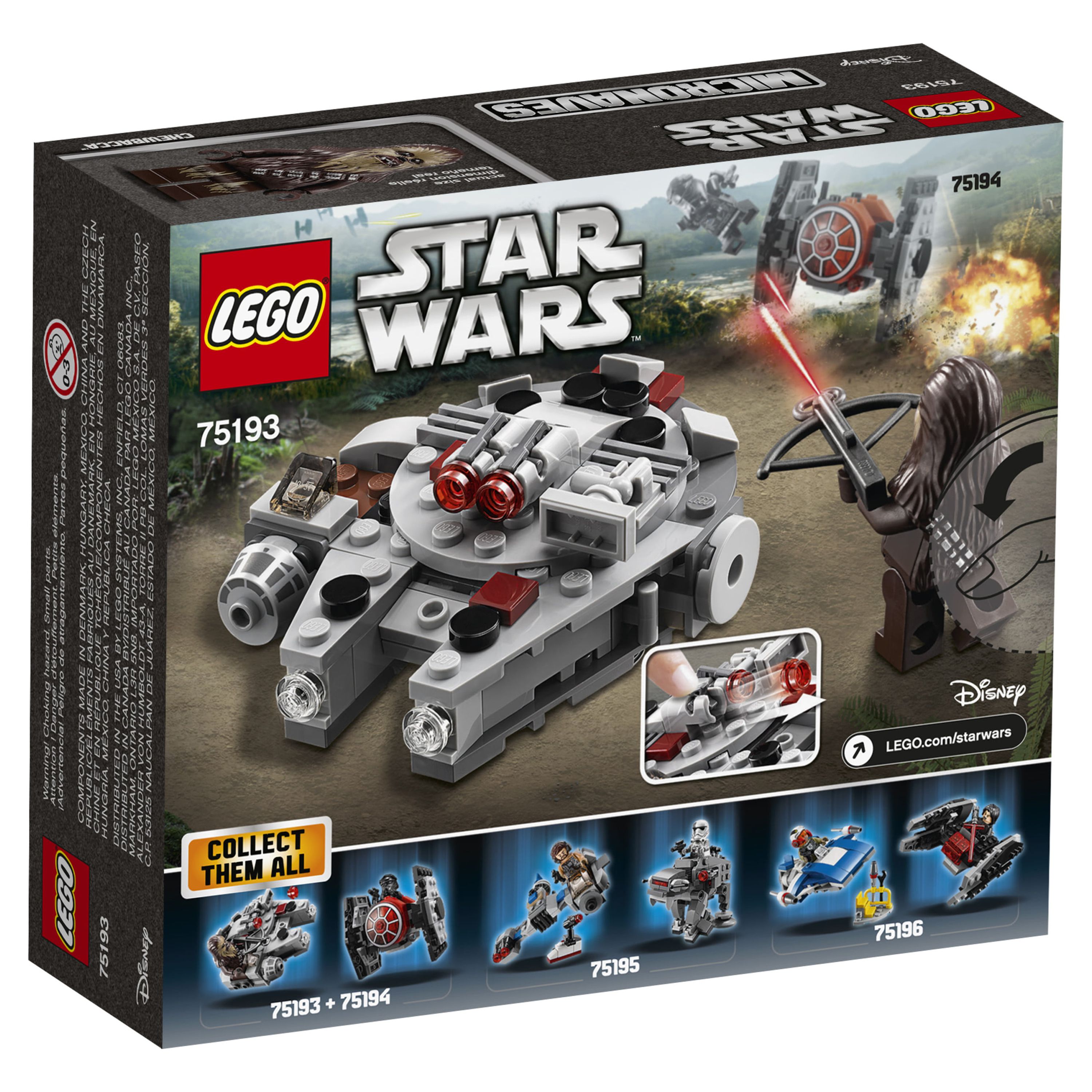 Lego star wars millennium falcon microfighter 75193 5