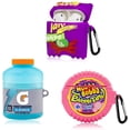 thumbnail image 1 of 3 fundas lindas para Airpod para Airpod 2/1, dibujos animados 3D Kawaii chicle y deportes agua y patata morada Airpods cubierta diseño de alimentos moda divertida accesorios protectores de piel cubierta de silicona oso de fresa Electrónica, 1 of 5