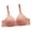 Pink, variant on CFLVAEK Front Closure Nursing Bras for Women Ultra Comfortable Wireless Maternity Bra Full Coverage Pregnancy Bras Lightly Cotton Bralette Khaki L