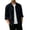 03#Navy, variant on Mens Solid Lapel Collar Long Sleeve Shacket, Loose Casual Button Down Shirt Jacket, Autumn Chest Pocket Outerwear Top