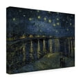 thumbnail image 4 of Vincent van Gogh 'The Starry Night II' Canvas Art, 4 of 4
