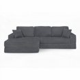thumbnail image 6 of Modern Minimalist Compressed Sofa Couch|Bed Convertible|Gray, 6 of 11