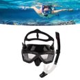 thumbnail image 1 of Gafas De Natación, Gafas De Buceo Correa Ajustable Ergonomía Impermeable Natación Snorkel Gafas Para Adultos Buceo Natación, 1 of 7