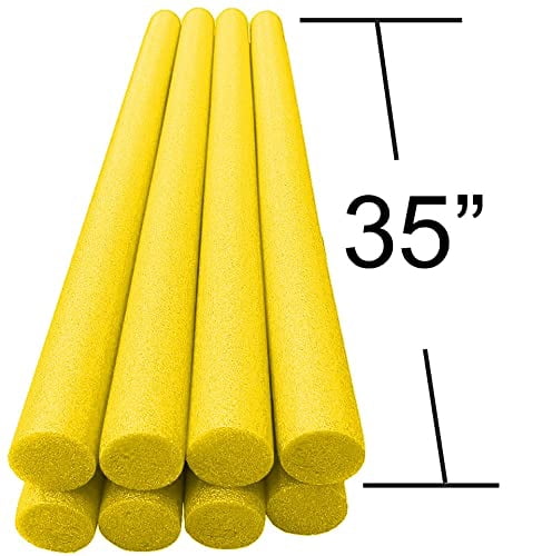 Oodles of Noodles 2 inch x 35 Inch Craft foam. (Yellow)