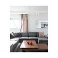 thumbnail image 2 of Living District Rohan 30" 6-Light Transitional Metal Chandelier in White, 2 of 8