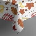 thumbnail image 5 of Autumn Fall Leaves Pattern Square Tablecloth,Waterproof Square Table Cover,Wipeable Spillproof Washable Table Cover for Home Kitchen Party Decor 42"X42"(107x107cm), 5 of 6