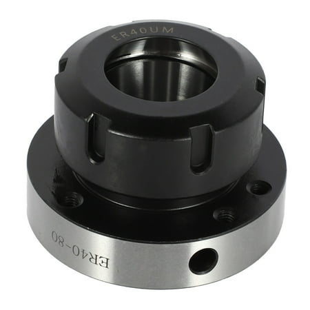 

80mm Diameter ER40 Collet Chuck Accuracy Steel Fixing Chuck Holder for CNC Milling Table Machine Lathe Holder