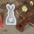 thumbnail image 3 of YAOMOBB DIY Craft Mold Exquisite House shaped Silicone Mold DIY Easter Rabbit for Home Holiday Decoration, 3 of 6