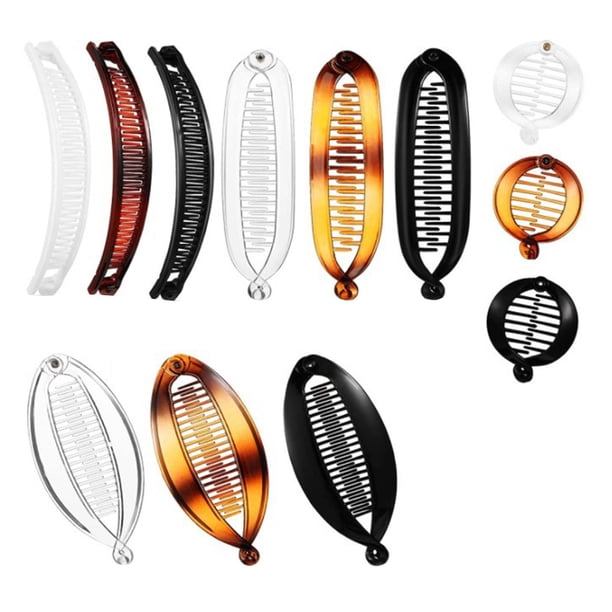 Follure Clothing Banana Hair Clip Classic Clincher Combs Large Double