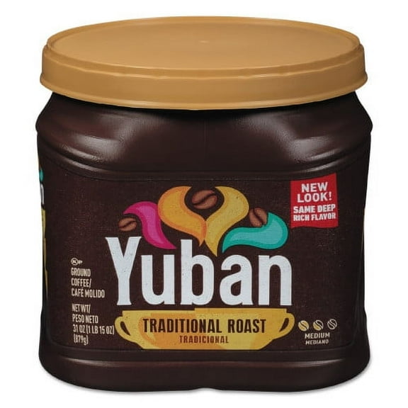 Yuban Original Premium Coffee, Ground, 31 oz Can, Each