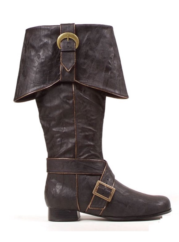 mens knee high heel boots