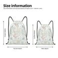 thumbnail image 4 of Kdxio Sea Animals Print Drawstring Backpack Bag,Waterproof Draw String Back Sack, Gym Drawstring Bags Swim Bag For Unisex, 4 of 9