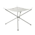 thumbnail image 4 of Foyer de Camping Pliable en Acier Inoxydable Moyen avec Grille de Gril - Foyer Extérieur Léger et Portable pour Feux de Camp, Barbecues et Cuisson - Résistant à la Rouille pour les Sorties de Camping et les Aventures en Plein Air, 4 of 5