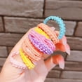 thumbnail image 5 of Seamless Thread Hair Bands,100 Pcs Elastic Ponytail Holders for Girls,Exquisite and Cute Hair Rope Set,Versatile Small Hair Ties,Multicolor High-Quality Hair Bands, 5 of 8