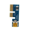 thumbnail image 4 of Pci Extender Pci Extension Pcb Black Pci E 1X Extension Cable Cord Riser Card Power Usb Extender 30Cm Black, 4 of 8