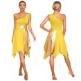 thumbnail image 3 of Vestido de baile lírico de Ballet para mujer, disfraz metálico de adoración, celebración del espíritu, vestido de baile de alabanza, vestidos sin mangas, Ropa de baile, 3 of 5