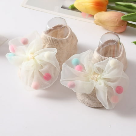 

Cathalem Touched by Nature Organic Cotton Bottom Shoes Children Soft Socks Toddler Kids Socks Floor Bowkot Socks Toddler 2t Boy Socks Beige 0-12Months