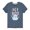 HEATHER BLUE, variant on - Hey Boo - Toddler And Youth Short Sleeve Graphic T-Shirt