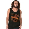 thumbnail image 3 of Bacon Me Crazy Funny Food Meat Eater Tank Top T Shirts Men Women Brisco Brands S, 3 of 6