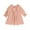 Girls Dresses Pink, variant on Girls Linen Long Sleeve Dresses Size 2-7 Toddlers Kids Cute Long Lantern-Sleeve Ruffle Crewneck Solid Color Pleated Pullover Babydoll Dress