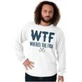 thumbnail image 4 of WTF Where's the Fish Fisherman Funny Men's Long Sleeve Tee T Shirt Brisco Brands L, 4 of 5