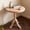 Beige, variant on Dining Tables Rectangular dining table Scandinavian simple wind household dining table dining room living room office desk multi-function modern table (original wood colour),Wooden Dining Tables