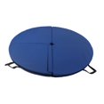 thumbnail image 2 of Siruishop Tapis de Danse Pliable pour Perche Protection de Plancher Tapis Anti-Choc pour Intérieur Studio Extérieur Bleu, 2 of 7