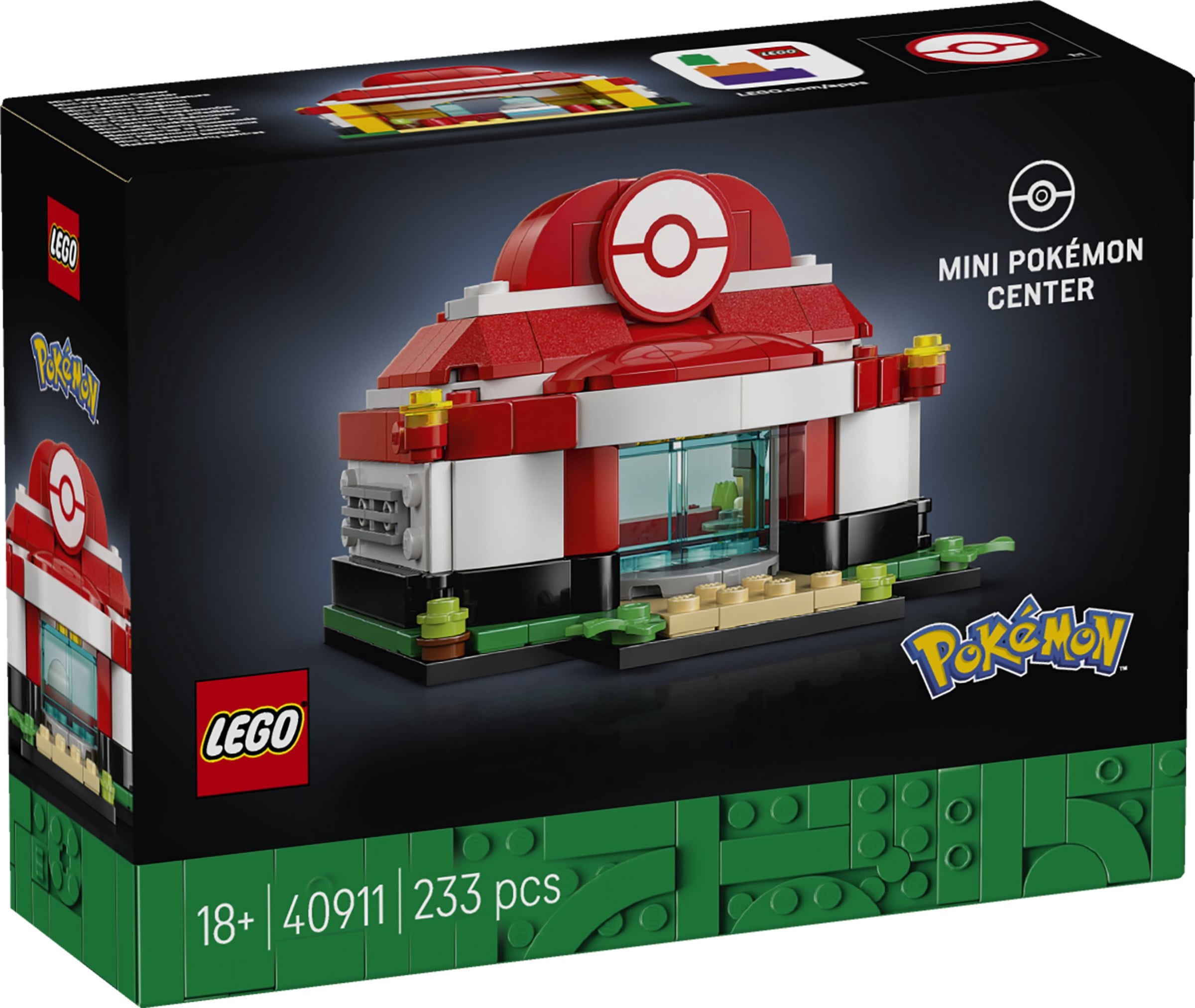 Lego Pokemon Kanto Gym Trainer Badge Set (40892) 312 Pieces