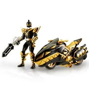 Power Rangers Dino Thunder: Black Raptor Cycle With 5-inch Figure