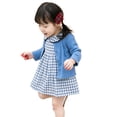 thumbnail image 1 of Traje de niña falda ropa infantil primavera nuevo 2020 primavera medio y, 1 of 8