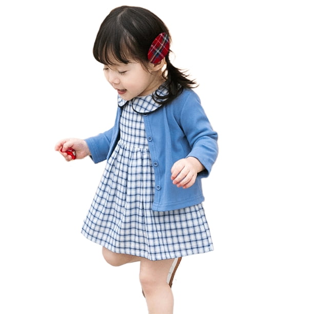 Traje de niña falda ropa infantil primavera nuevo 2020 primavera medio y