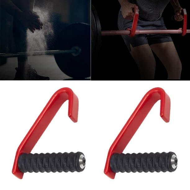 2 piezas de manijas de banda de resistencia perfecl accesorio Rojo