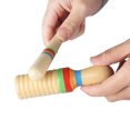 thumbnail image 2 of Wooden Music Instrument Children Kid Percussion Toy Sound Tube with Wooden Stick, 2 of 6