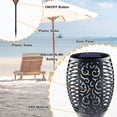 thumbnail image 3 of Awethone Solar Tiki Torches with Flickering Flame, Large Size Ultra-Bright Outdoor Torch Light with Auto On/Off, IP65 Waterproof Landscape Lighting Decor for G, 3 of 8