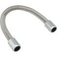 thumbnail image 3 of 36 In Flexible Radiator Hose, Stainless Steel, Chrome Cover Caps, 3 of 5