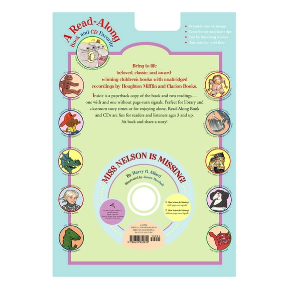 Miss Nelson is Missing! Book & CD (Mixed media product)