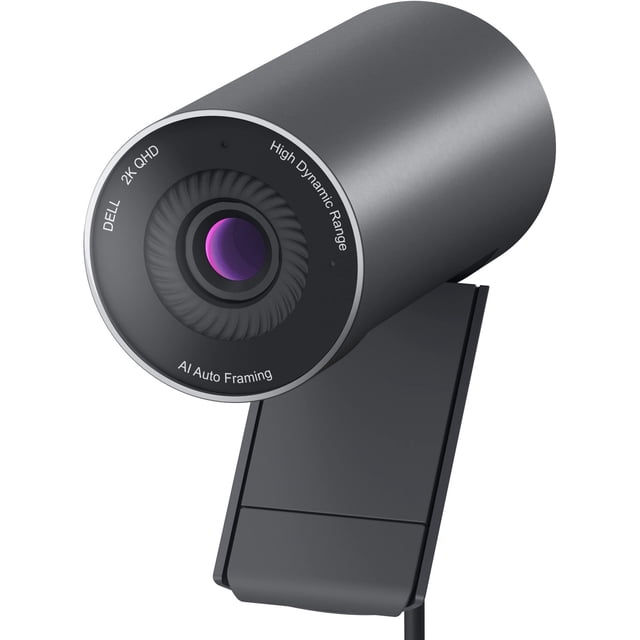 Cámara web Dell UltraSharp WB7022 4K UHD con encuadre automático con IA