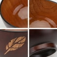 thumbnail image 5 of LOLIPPYY 1PC Creative Leaf-Shaped Wooden Bowl, Solid Wood Multi-Purpose Bowl for, 5 of 7