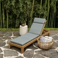 thumbnail image 2 of ARDEN earthFIBER Outdoor Chaise Cushion, 21 x 72, Rain-Proof, Fade Resistant, Cushion for Chaise Lounger, 2 of 8