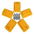 thumbnail image 1 of 5 Packs Tool Holder Mount for Tool,Also Fit for 20V, 12V Drill Holder,Hanger Yellow, 1 of 6