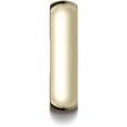 thumbnail image 3 of Womens 18K Yellow Gold, 6mm Slightly Domed Standard Comfort-Fit Wedding Band (sz 6), 3 of 3
