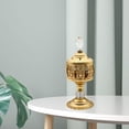 thumbnail image 6 of Burner Holder Furnace Censer Home Tea House Yoga Studio Meditation Room Temple Fragrance Diffuser Ornament - Style 2, 6 of 8