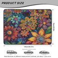 thumbnail image 7 of Yspwyqan Universal Car Trunk Mat 29" x 39", Grip-Backed Season-Resistant Rear Trunk Mat, Vibrant Boho Floral Easy to Clean Auto Interior Accessory for Most Wagons for Women Gifts, 7 of 7