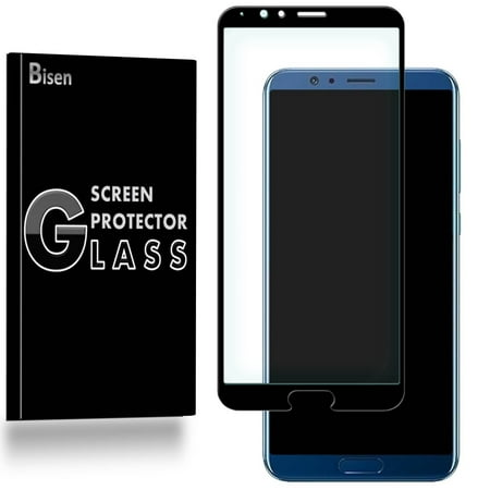 [2-Pack] Fit For Huawei View 10 / Huawei Honor V10 [BISEN] FULL COVER Tempered Glass Screen Protector, Anti-Scratch, Anti-Shock, Shatterproof, Bubble Free
