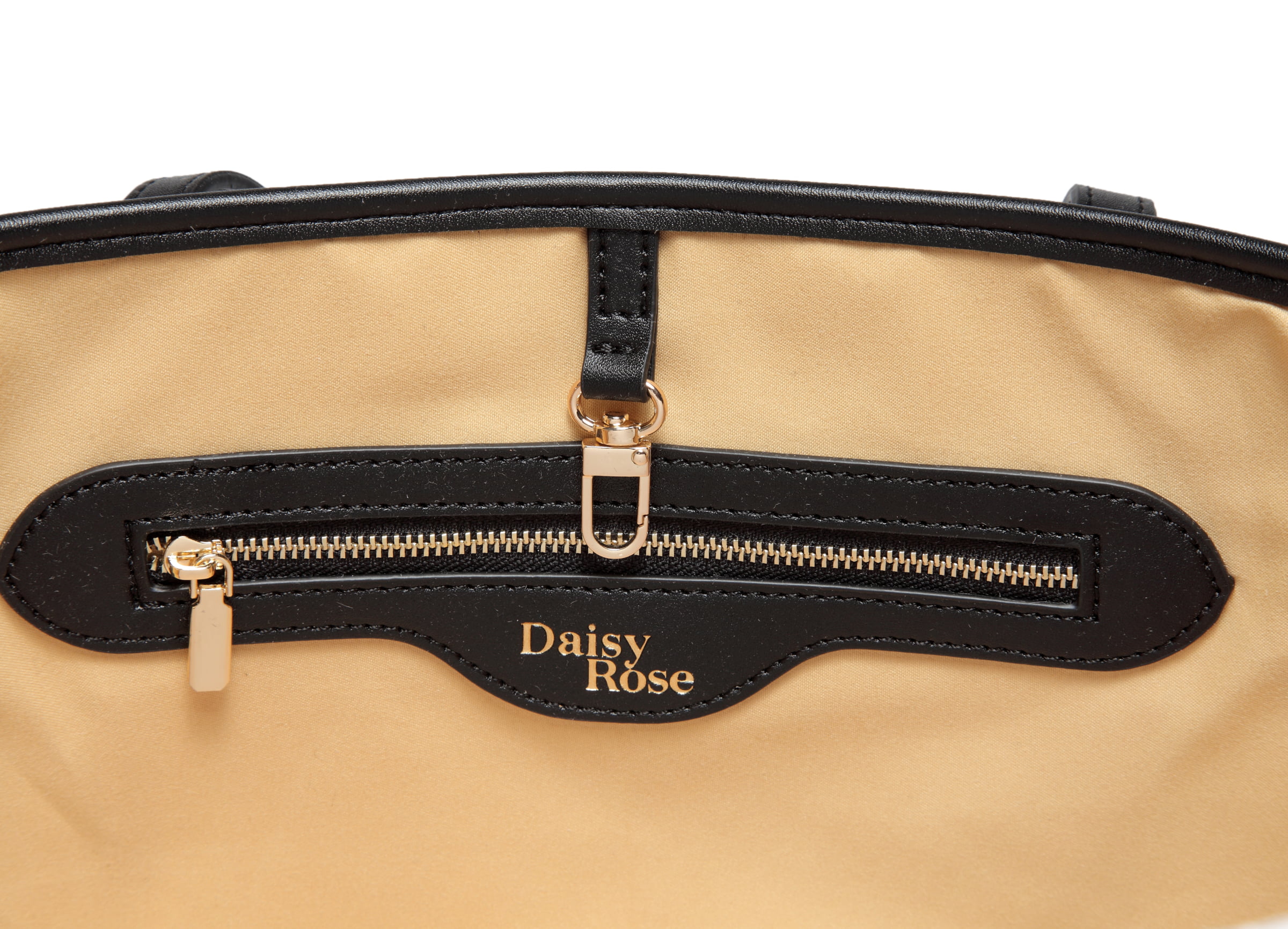 Daisy Rose Tote Shoulder Bag and Matching Clutch for Women - PU