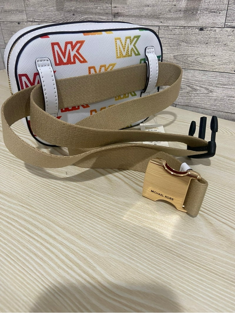 Michael Kors Optic White Multi Small Belt Bag - Walmart.com display picture 3