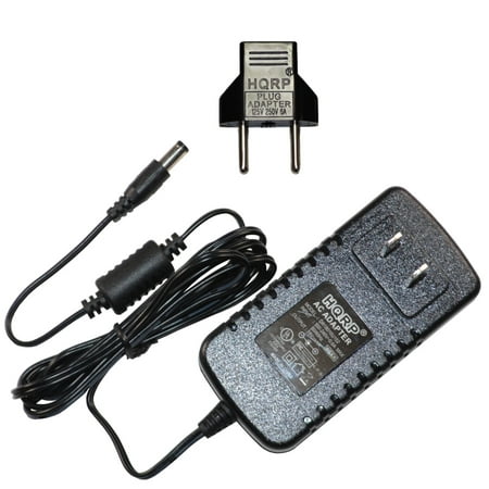 HQRP 18V AC Adapter for Acoustic Research AR 48-18-700 AW871 AW880 AW877 Speaker Power Supply Cord Adaptor [UL Listed] + HQRP Euro Plug